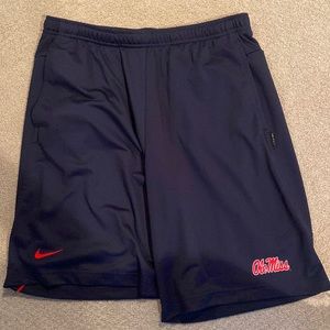 Mens Nike Dri-Fit Ole Miss Shorts